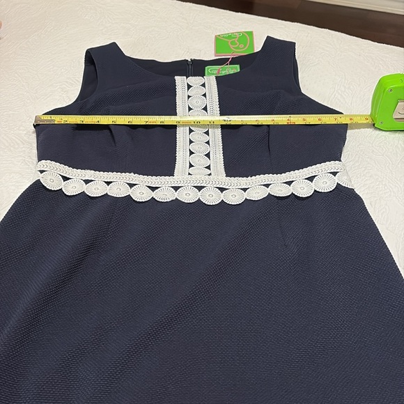 Pappagallo Blue and White Midi Dress - Picture 8 of 10